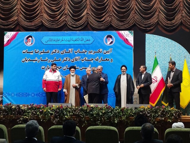 رئیس سازمان حج تودیع و معارفه شد